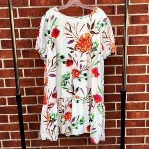 Gilli Flower Print Dress Size 1X